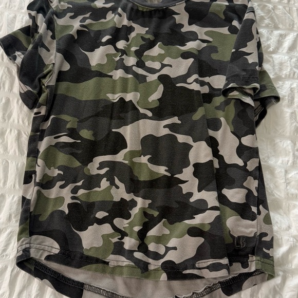 Little Bipsy Other - Little Bipsy Camouflage Short Sleeve Tee- bamboo 4/5T oversized fit